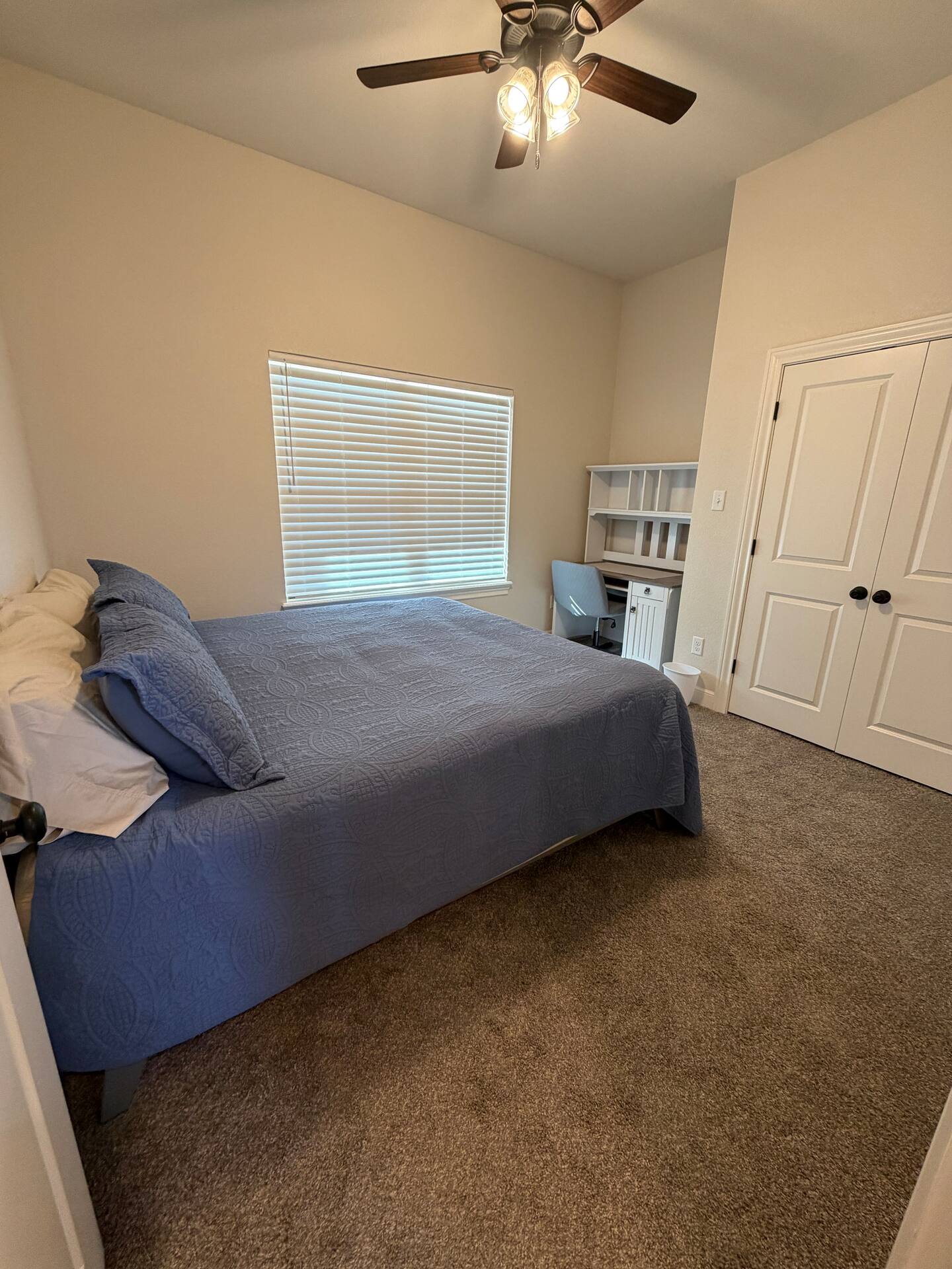 Guest bedroom at Newhouse Retreat short-term rental